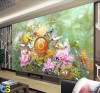 tranh 3D dán tường